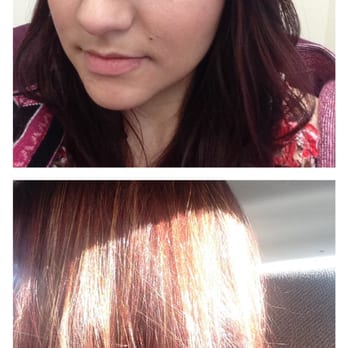 Christina Joseph Salon - Before (top), After (bottom). Done by Laura. Color and cut. - Hair Salons Near Me - Millersville, Maryland Christina Joseph Salon - Before (top), After (bottom). Done by Laura. Color and cut. - Hair Salons Near Me - Millersville, Maryland