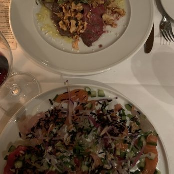 Babbo - Crudo and Wagyu Beef Warm Carpaccio - Italian Near Me - New York, New York