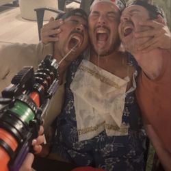 Just One Hibachi - Sake super soaker !!