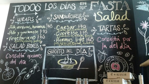 Menu photo 2 Fasta Salad Córdoba, X