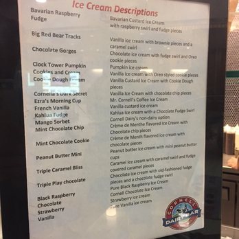 Cornell Dairy Bar - Ice Cream & Frozen Yogurt Near Me - Ithaca, New York Cornell Dairy Bar - Ice Cream & Frozen Yogurt Near Me - Ithaca, New York