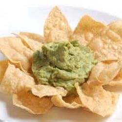 Hydration Station - Homemade guacamole and chips