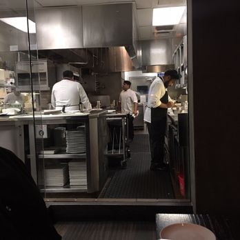 Scarpetta - View from the private Chef's table - Italian Near Me - Las Vegas, Nevada
