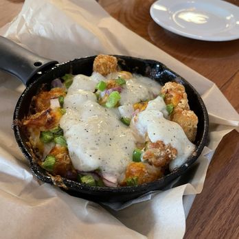 Presidential Brewing Co. - Polly Tots minus the shaved ribeye. So good. - Breweries Near Me - Portage, Michigan Presidential Brewing Co. - Polly Tots minus the shaved ribeye. So good. - Breweries Near Me - Portage, Michigan