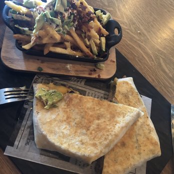 The Local Press - Pulled Pork Quesadilla - Salad Near Me - Park, New York The Local Press - Pulled Pork Quesadilla - Salad Near Me - Park, New York
