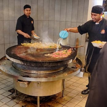 Gengis Khan - Grilling on the wok - Mongolian Near Me - Torrance, California Gengis Khan - Grilling on the wok - Mongolian Near Me - Torrance, California