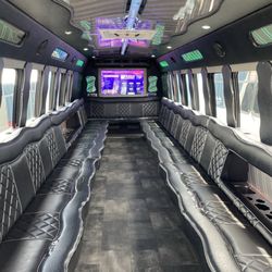 Five Star Sedan & Limousine Service - Chevy Limo Bus 30 passengers.