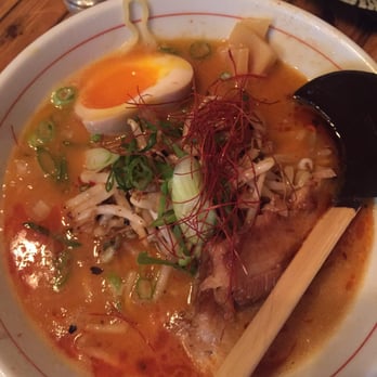 Ramen Wasabi - Spicy ramen.... They were on point with the soft boiled egg which I appreciated and enjoyed - Ramen Near Me - Chicago, Illinois Ramen Wasabi - Spicy ramen.... They were on point with the soft boiled egg which I appreciated and enjoyed - Ramen Near Me - Chicago, Illinois
