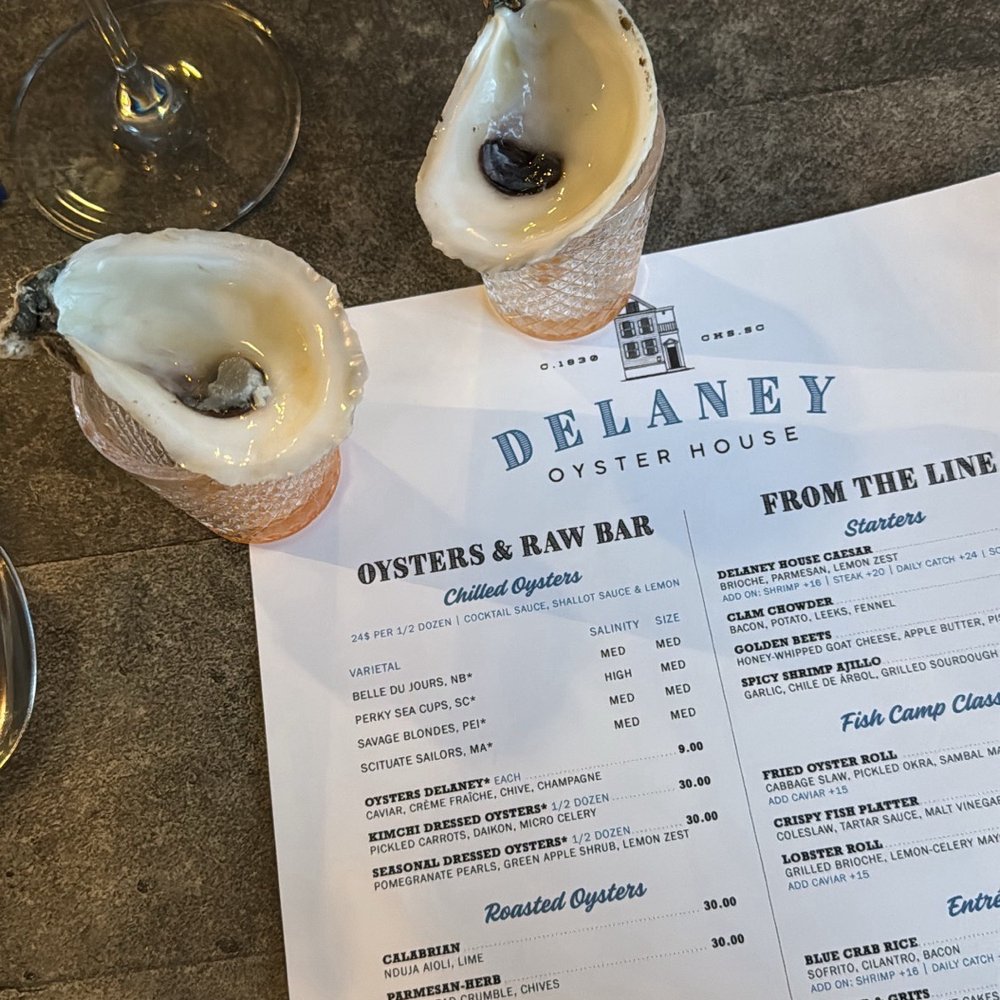 Delaney Oyster House - oyster shooters - Seafood Near Me - Charleston, South Carolina Delaney Oyster House - oyster shooters - Seafood Near Me - Charleston, South Carolina