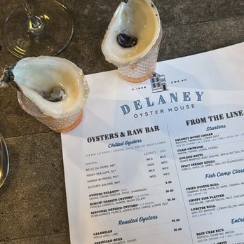 Delaney Oyster House - oyster shooters - Seafood Near Me - Charleston, South Carolina