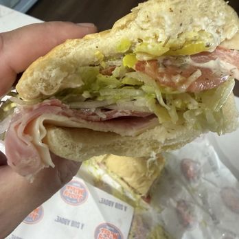 Jersey Mike's Subs - Paid for extra meat, got less than what a standard sub should have! Goodbye forever. - Fast Food Near Me - Terrell, Texas