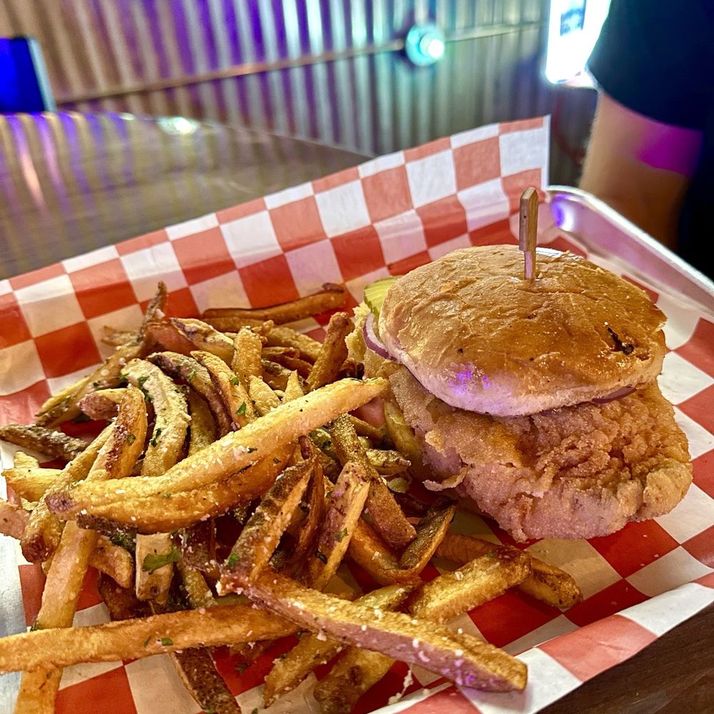 Off 87 - Pork loin sandwich--DELICIOUS! - Themed Cafes Near Me - Chandler, Arizona Off 87 - Pork loin sandwich--DELICIOUS! - Themed Cafes Near Me - Chandler, Arizona