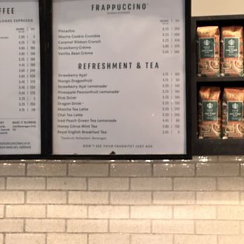 Starbucks - Menu - Coffee & Tea Near Me - Vernon, Connecticut