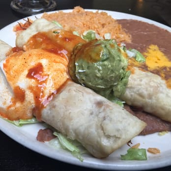 Puerto Vallarta - Two crispy burritos combo. - Mexican Near Me - Kingston, Washington