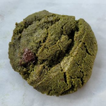 Meccha Matcha - Matcha Chocolate Chip Cookie - Must-Try! Beautiful marriage of Japanese Matcha + Chocolate! - Desserts Near Me - Artesia, California