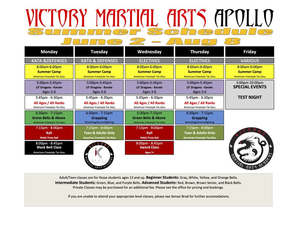 Victory Martial Arts Academy Logo