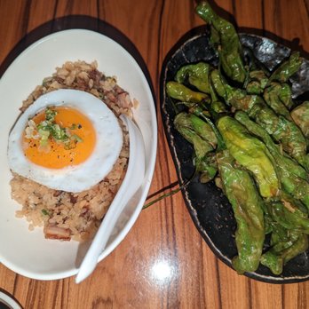Morimoto - Duck fried rice and shishito peppers - Japanese Near Me - Las Vegas, Nevada Morimoto - Duck fried rice and shishito peppers - Japanese Near Me - Las Vegas, Nevada