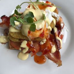 Hard Grind Coffee Retreat - Hash stack!