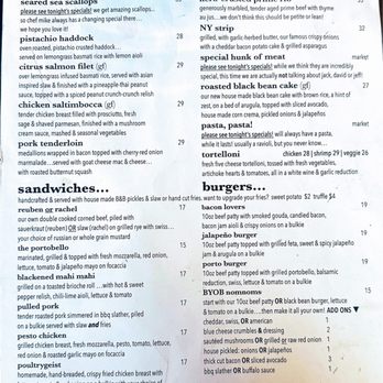 Krista's - Menu 2.1.24 - New American Near Me - Cornish, Maine