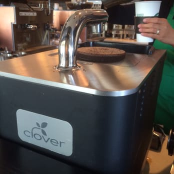 Starbucks - $11,000 Clover Coffee Brewer! Don't blink or you'll miss the coffee grounds rise on the piston! - Coffee & Tea Near Me - Waipahu, Hawaii Starbucks - $11,000 Clover Coffee Brewer! Don't blink or you'll miss the coffee grounds rise on the piston! - Coffee & Tea Near Me - Waipahu, Hawaii
