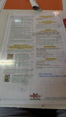Menu photo 3 Flyers Cafe Citra, FL
