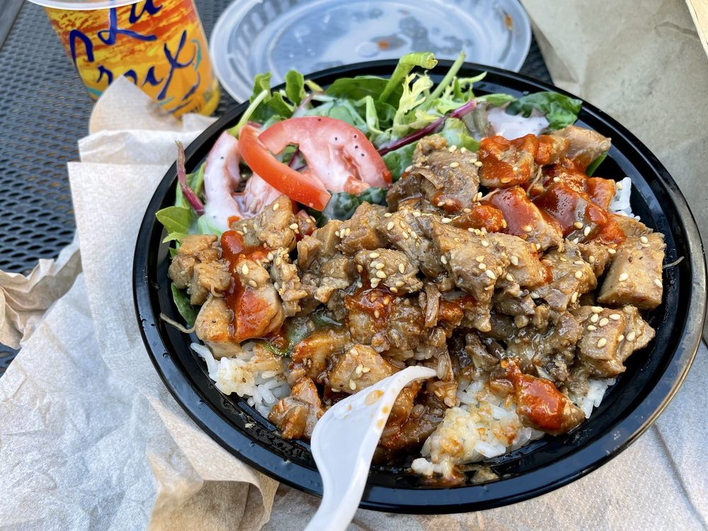 Food from Bop N Grill