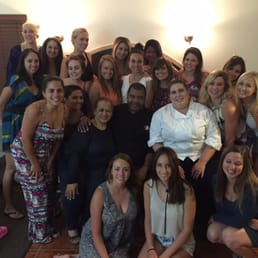 All the ladies with Chef James and his team! All the ladies with Chef James and his team!