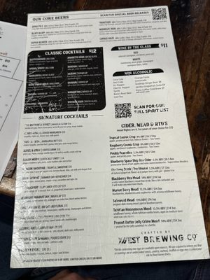 Menu photo 5 12 West Brewing - Downtown Mesa Mesa, AZ Menu photo 5 12 West Brewing - Downtown Mesa Mesa, AZ