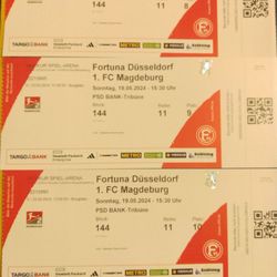 Fanshop Altstadt - Karten für das Spiel gegen Magdeburg gekauft / Bought tickets for the game versus Magdeburg