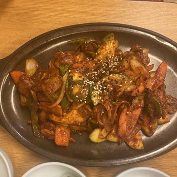 Korea House Restaurant - Spicy pork and vegetables - Korean Near Me - El Paso, Texas