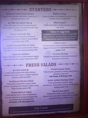 Menu photo 3 Back Porch Bar & Grill Jacksonville, OR Menu photo 3 Back Porch Bar & Grill Jacksonville, OR