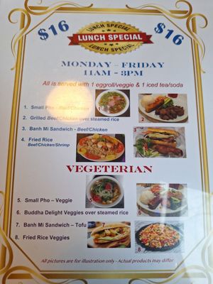 Menu photo 2 Saigon Noodles & Grill Arlington, VA
