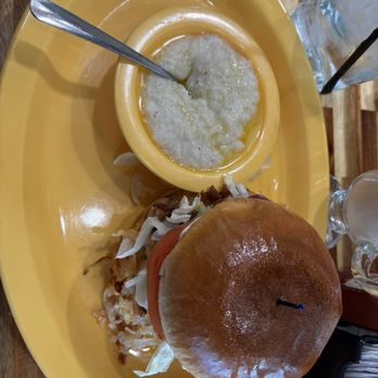 Eggies - Eggies Burger with grits - Breakfast & Brunch Near Me - Winston-Salem, North Carolina Eggies - Eggies Burger with grits - Breakfast & Brunch Near Me - Winston-Salem, North Carolina