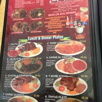 Guadalajara Mexican Grill - Menu 1 - Mexican Near Me - Victoria, Texas Guadalajara Mexican Grill - Menu 1 - Mexican Near Me - Victoria, Texas