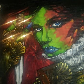 Cellar 335 - Mural at entrance - Cocktail Bars Near Me - Jersey City, New Jersey Cellar 335 - Mural at entrance - Cocktail Bars Near Me - Jersey City, New Jersey