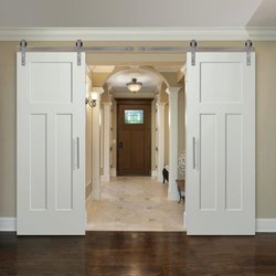 A-Star Doors & Mouldings - Double barn doors beauty named 'Windsor'