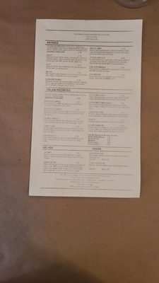 Menu photo 2 Trattoria Dal Santo Sturgeon Bay, WI Menu photo 2 Trattoria Dal Santo Sturgeon Bay, WI