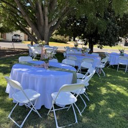 Carrillo Party Rentals - Tables, Chairs and linens...all in pristine condition