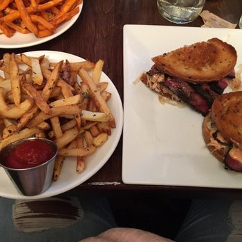 Friedman's - Reuben Sandwich with Regular Fries - Breakfast & Brunch Near Me - New York, New York Friedman's - Reuben Sandwich with Regular Fries - Breakfast & Brunch Near Me - New York, New York