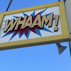 Whaam Burger - Sign outside