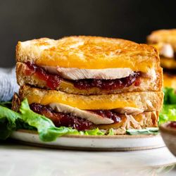 The Screaming Bean - Turkey cranberry sandwich available at The Screaming Bean bakery and cafe in Aberdeen, Harford County, Maryland.
