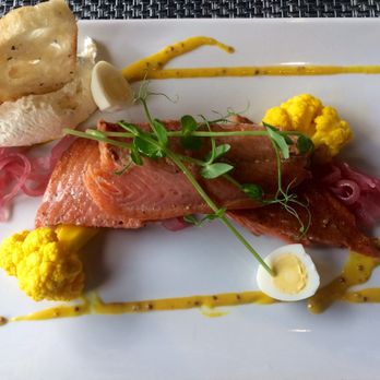Crossroads Restaurant - Smoked trout appetizer - celebration of flavor! - Desserts Near Me - Rosseau, Ontario