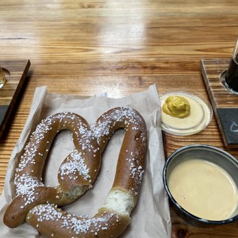 Rhinegeist Brewery - OTR Chili pretzel and cheese - Breweries Near Me - Cincinnati, Ohio Rhinegeist Brewery - OTR Chili pretzel and cheese - Breweries Near Me - Cincinnati, Ohio