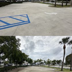 Magnifique Property Management - Clean Parking Lot