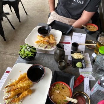 Sushi Lounge Encinitas - Shrimp tempura, edamame, miso soup - all amazing and always good - Sushi Bars Near Me - Encinitas, California Sushi Lounge Encinitas - Shrimp tempura, edamame, miso soup - all amazing and always good - Sushi Bars Near Me - Encinitas, California