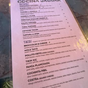 Jaguar Moon - Food menu - Mexican Near Me - Ventura, California Jaguar Moon - Food menu - Mexican Near Me - Ventura, California