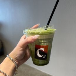 cream top matcha cream top matcha