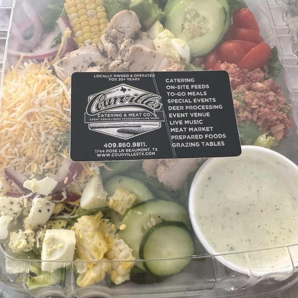 Courville's - Cobb Salad - Caterers Near Me - Beaumont, Texas
