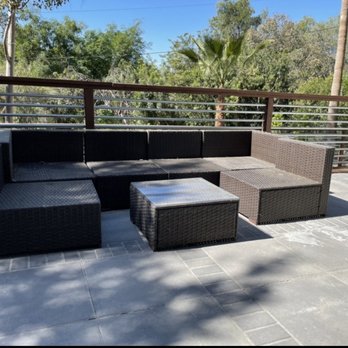 H&O Unique Construction - This used to be a slope of nothing, now a gorgeous patio! - General Contractors Near Me H&O Unique Construction - This used to be a slope of nothing, now a gorgeous patio! - General Contractors Near Me
