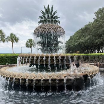 Waterfront Park - Inhaling the salty air in our hometown. Beautiful iconic Pineapple Fountain @ #TheWaterfrontPark. #CharlestonCharm - Parks Near Me - Charleston, South Carolina